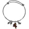 NCAA - Arizona St. Sun Devils Charm Bangle Bracelet-Jewelry & Accessories,Bracelets,Charm Bangle Bracelets,College Charm Bangle Bracelets-JadeMoghul Inc.