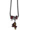 NCAA - Arizona St. Sun Devils Euro Bead Necklace-Jewelry & Accessories,Necklaces,Euro Bead Necklaces,College Euro Bead Necklaces-JadeMoghul Inc.