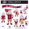 NCAA - Arizona St. Sun Devils Family Decal Set Large-Automotive Accessories,Decals,Family Character Decals,Large Family Decals,College Large Family Decals-JadeMoghul Inc.
