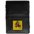 NCAA - Arizona St. Sun Devils Leather Jacob's Ladder Wallet-Wallets & Checkbook Covers,Jacob's Ladder Wallets,College Jacob's Ladder Wallets-JadeMoghul Inc.