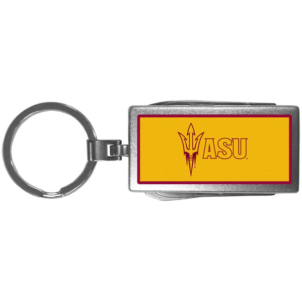 NCAA - Arizona St. Sun Devils Multi-tool Key Chain, Logo-Key Chains,College Key Chains,Arizona St. Sun Devils Key Chains-JadeMoghul Inc.