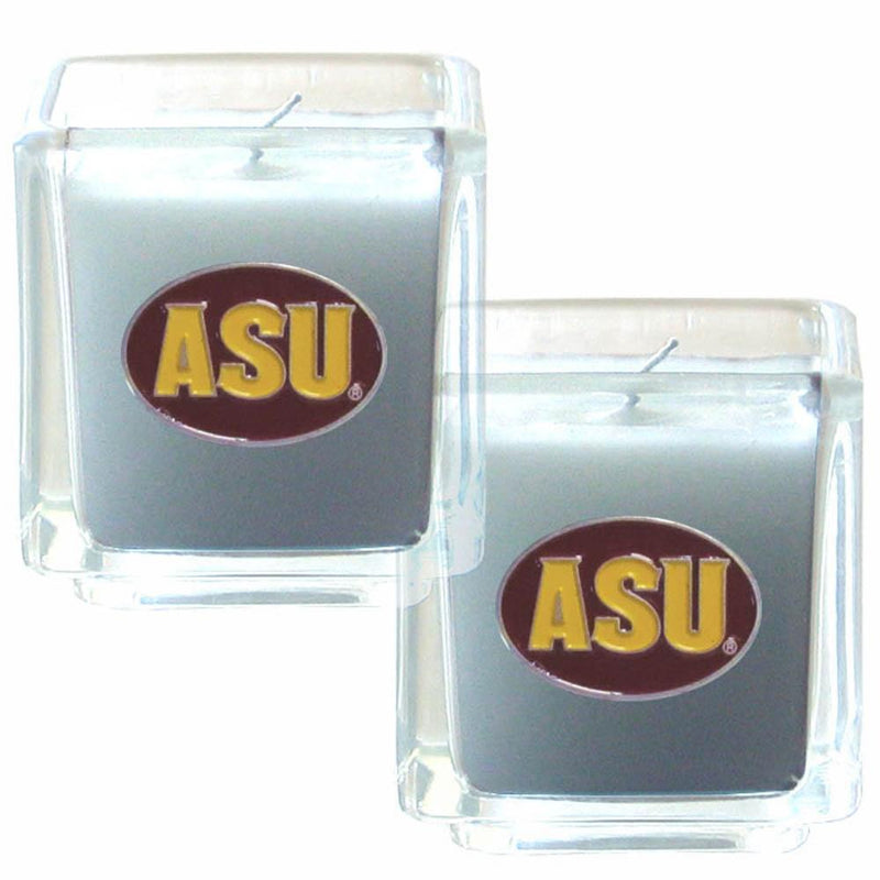 NCAA - Arizona St. Sun Devils Scented Candle Set-Home & Office,Candles,Candle Sets,College Candle Sets-JadeMoghul Inc.