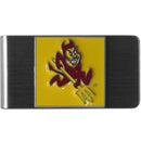 NCAA - Arizona St. Sun Devils Steel Money Clip-Wallets & Checkbook Covers,Money Clips,Steel Money Clips,College Steel Money Clips-JadeMoghul Inc.