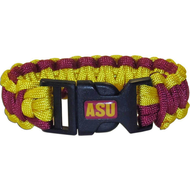 NCAA - Arizona St. Sun Devils Survivor Bracelet-Jewelry & Accessories,Bracelets,Survivor Bracelets,College Survivor Bracelets-JadeMoghul Inc.
