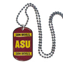 NCAA - Arizona St. Sun Devils Tag Necklace-Jewelry & Accessories,Necklaces,Tag Necklaces,College Tag Necklaces-JadeMoghul Inc.