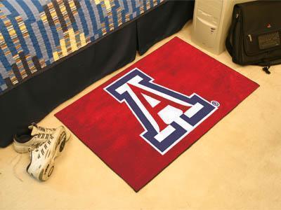 Living Room Rugs NCAA Arizona Starter Rug 19"x30"