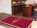 5x8 Rug NCAA Arizona State 5'x8' Plush Rug