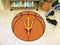 Round Area Rugs NCAA Arizona State Basketball Mat 27" diameter