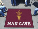 BBQ Mat NCAA Arizona State Man Cave Tailgater Rug 5'x6'