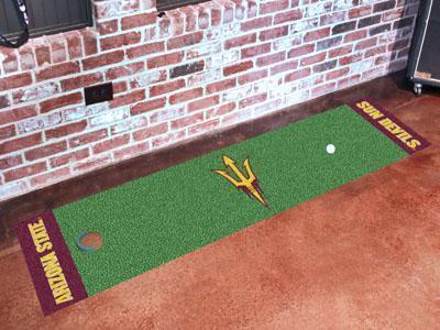 Rugs NCAA Arizona State Putting Green Mat 18"x72" Golf Accessories