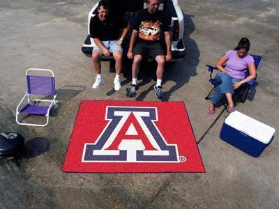 Grill Mat NCAA Arizona Tailgater Rug 5'x6'