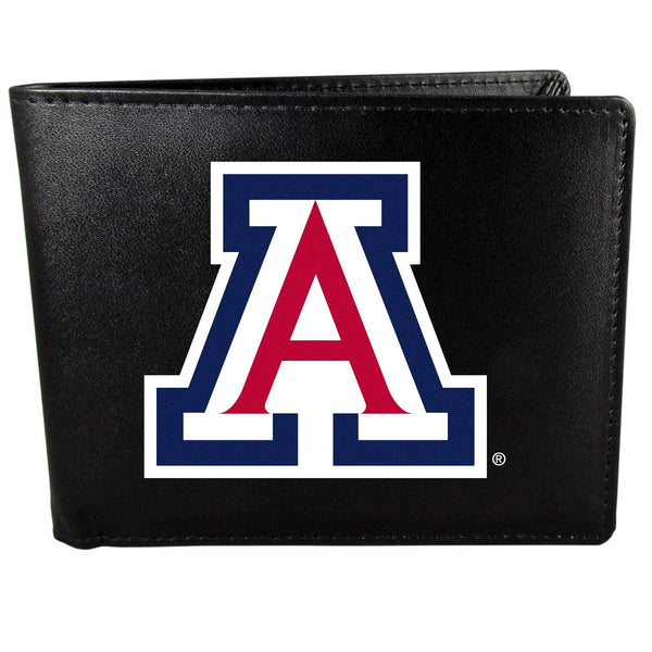 NCAA - Arizona Wildcats Bi-fold Wallet Large Logo-Wallets & Checkbook Covers,College Wallets,Arizona Wildcats Wallets-JadeMoghul Inc.