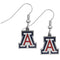 NCAA - Arizona Wildcats Chrome Dangle Earrings-Jewelry & Accessories,Earrings,Dangle Earrings,Dangle Earrings,College Dangle Earrings-JadeMoghul Inc.