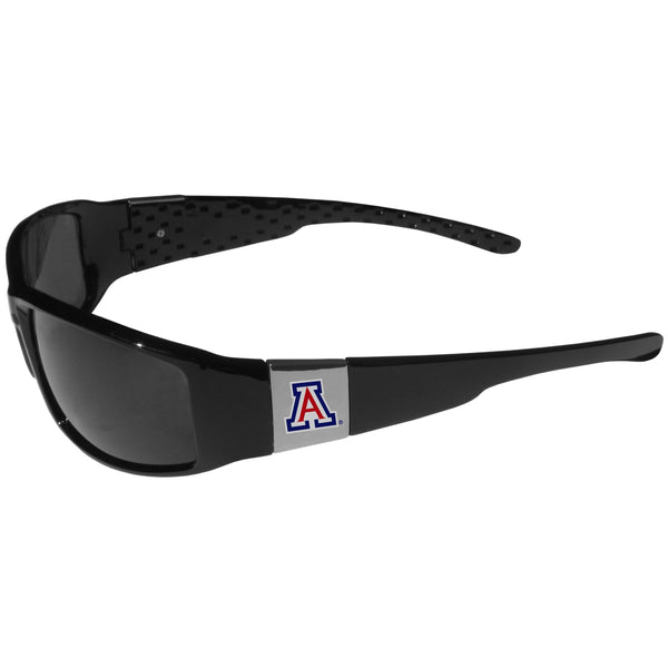 NCAA - Arizona Wildcats Chrome Wrap Sunglasses-Sunglasses, Eyewear & Accessories,College Eyewear,Arizona Wildcats Eyewear-JadeMoghul Inc.