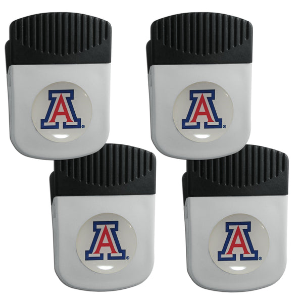 NCAA - Arizona Wildcats Clip Magnet with Bottle Opener, 4 pack-Other Cool Stuff,College Other Cool Stuff,Arizona Wildcats Other Cool Stuff-JadeMoghul Inc.