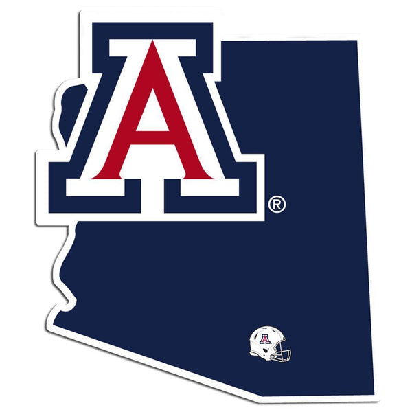 NCAA - Arizona Wildcats Home State Decal-Automotive Accessories,Decals,Home State Decals,College Home State Decals-JadeMoghul Inc.