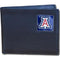 NCAA - Arizona Wildcats Leather Bi-fold Wallet-Wallets & Checkbook Covers,Bi-fold Wallets,Window Box Packaging,College Bi-fold Wallets-JadeMoghul Inc.