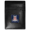 NCAA - Arizona Wildcats Leather Money Clip/Cardholder Packaged in Gift Box-Wallets & Checkbook Covers,Money Clip/Cardholders,Gift Box Packaging,College Money Clip/Cardholders-JadeMoghul Inc.
