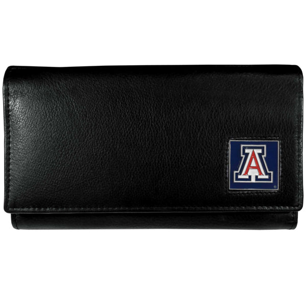 NCAA - Arizona Wildcats Leather Women's Wallet-Wallets & Checkbook Covers,Women's Wallets,College Women's Wallets-JadeMoghul Inc.