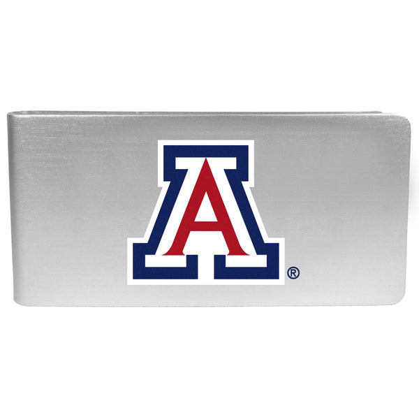 NCAA - Arizona Wildcats Logo Money Clip-Wallets & Checkbook Covers,College Wallets,Arizona Wildcats Wallets-JadeMoghul Inc.