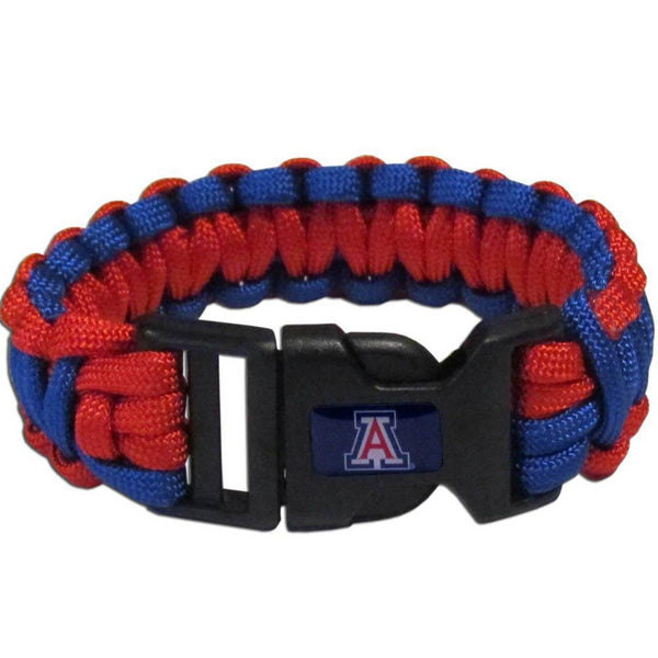 NCAA - Arizona Wildcats Survivor Bracelet-Jewelry & Accessories,Bracelets,Survivor Bracelets,College Survivor Bracelets-JadeMoghul Inc.