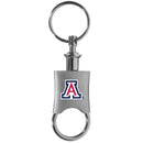 NCAA - Arizona Wildcats Valet Key Chain-Key Chains,College Key Chains,Arizona Wildcats Key Chains-JadeMoghul Inc.