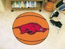 Round Rugs NCAA Arkansas Basketball Mat 27" diameter