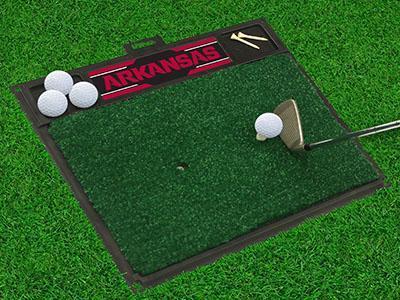 Golf Accessories NCAA Arkansas Golf Hitting Mat 20" x 17"