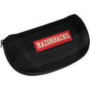 NCAA - Arkansas Razorbacks Hard Shell Sunglass Case-Sunglasses, Eyewear & Accessories,Sunglass Cases,Zippered Eyewear Cases,College Zippered Eyewear Cases-JadeMoghul Inc.