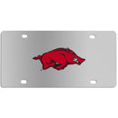 NCAA - Arkansas Razorbacks Steel License Plate Wall Plaque-Automotive Accessories,License Plates,Steel License Plates,College Steel License Plates-JadeMoghul Inc.