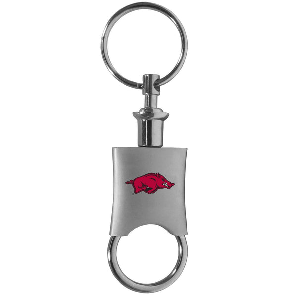 NCAA - Arkansas Razorbacks Valet Key Chain-Key Chains,College Key Chains,Arkansas Razorbacks Key Chains-JadeMoghul Inc.