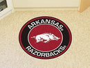 Round Rugs NCAA Arkansas Roundel Mat 27" diameter