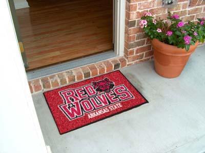 Living Room Rugs NCAA Arkansas State Starter Rug 19"x30"