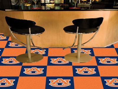 Cheap Carpet NCAA Auburn 18"x18" Carpet Tiles