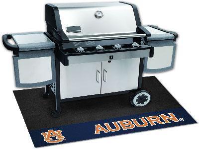 BBQ Grill Mat NCAA Auburn Grill Tailgate Mat 26"x42"