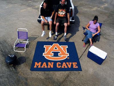 BBQ Mat NCAA Auburn Man Cave Tailgater Rug 5'x6'