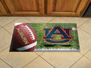 Welcome Door Mat NCAA Auburn Scraper Mat 19"x30" Ball