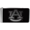 NCAA - Auburn Tigers Black and Steel Money Clip-Wallets & Checkbook Covers,College Wallets,Auburn Tigers Wallets-JadeMoghul Inc.