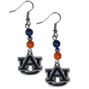 NCAA - Auburn Tigers Fan Bead Dangle Earrings-Jewelry & Accessories,Earrings,Fan Bead Earrings,College Fan Bead Earrings-JadeMoghul Inc.