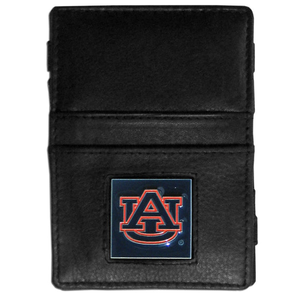 NCAA - Auburn Tigers Leather Jacob's Ladder Wallet-Wallets & Checkbook Covers,Jacob's Ladder Wallets,College Jacob's Ladder Wallets-JadeMoghul Inc.