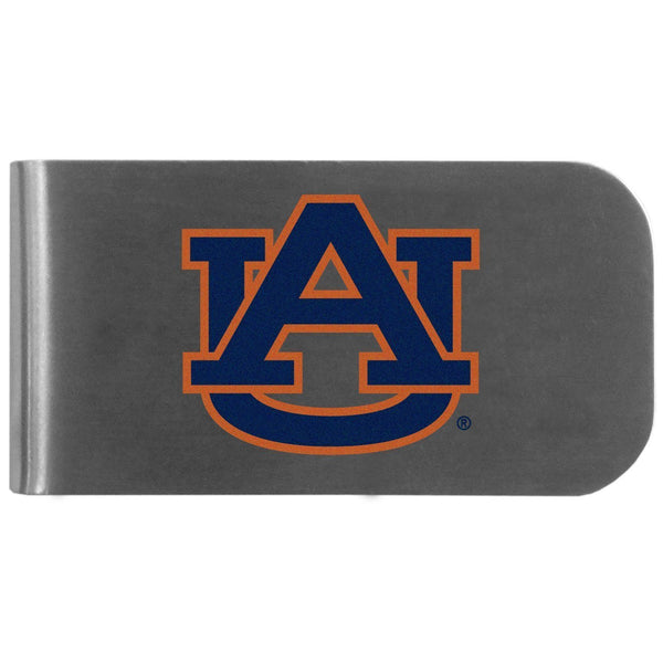 NCAA - Auburn Tigers Logo Bottle Opener Money Clip-Wallets & Checkbook Covers,College Wallets,Auburn Tigers Wallets-JadeMoghul Inc.