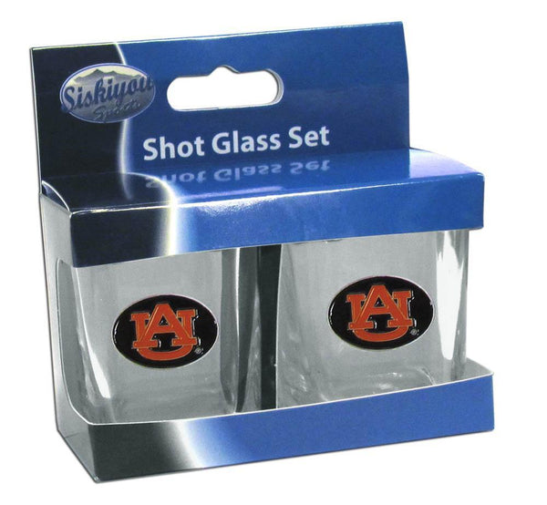 NCAA - Auburn Tigers Shot Glass Set-Beverage Ware,Shot Glasses,Shot Glass Sets,College Shot Glass Sets-JadeMoghul Inc.