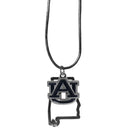 NCAA - Auburn Tigers State Charm Necklace-Jewelry & Accessories,Necklaces,State Charm Necklaces,College State Charm Necklaces-JadeMoghul Inc.