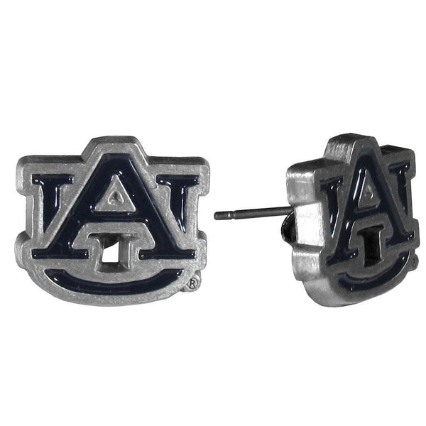 NCAA - Auburn Tigers Stud Earrings-Jewelry & Accessories,Earrings,Stud Earrings,College Stud Earrings-JadeMoghul Inc.