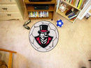 Small Round Rugs NCAA Austin Peay Soccer Ball 27" diameter