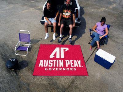 Grill Mat NCAA Austin Peay Tailgater Rug 5'x6'