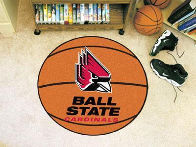 Round Rugs For Sale NCAA Ball State Basketball Mat 27" diameter