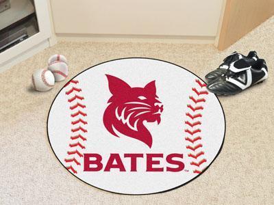 Round Rugs For Sale NCAA Bates College Baseball Mat 27" diameter