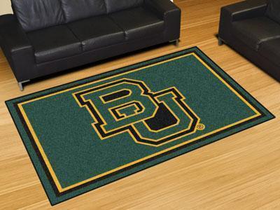 5x8 Area Rugs NCAA Baylor 5'x8' Plush Rug