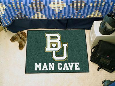 Indoor Outdoor Rugs NCAA Baylor Man Cave Starter Rug 19"x30"